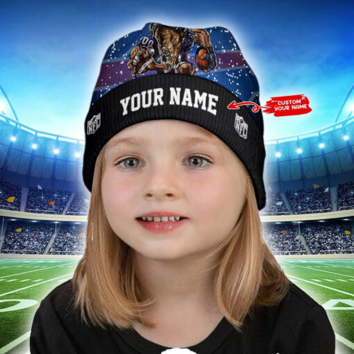 Buffalo Bills Personalized Wool Beanie 181