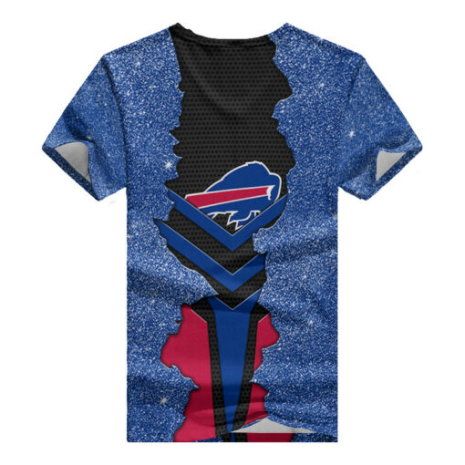 Buffalo Bills Summer V-neck Women T-shirt BG323