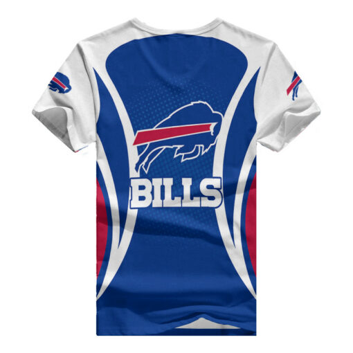 Buffalo Bills Summer V-neck Women T-shirt BG394