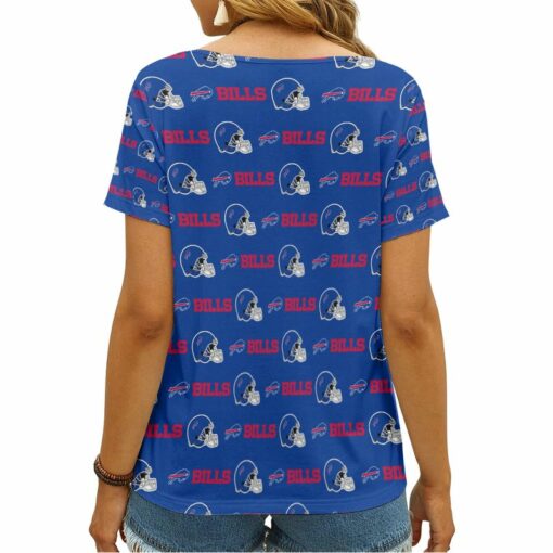 Buffalo Bills V-neck Women T-shirt