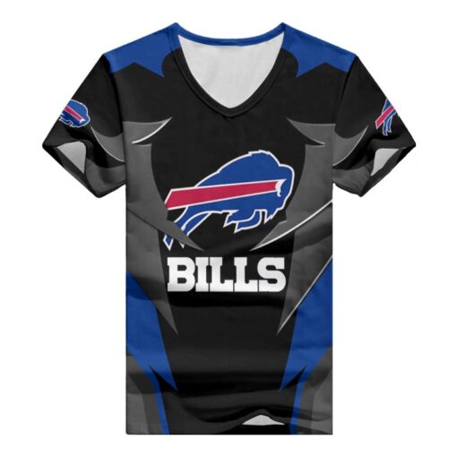 Buffalo Bills V-neck Women T-shirt BG708