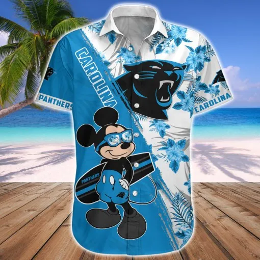 Carolina Panthers Button Shirt BG826