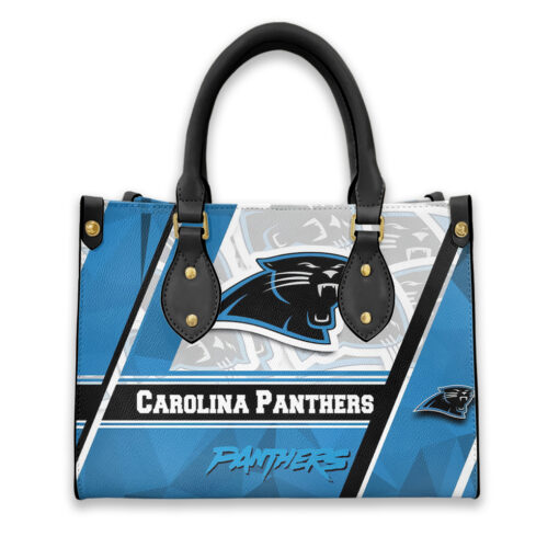 Carolina Panthers Leather Hand Bag BBLTHB705