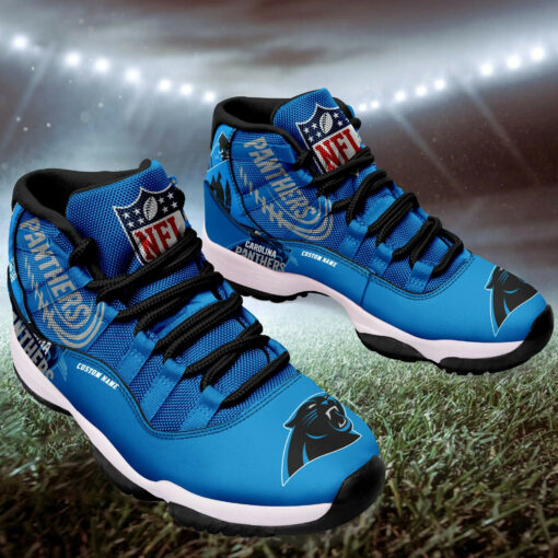 Carolina Panthers Personalized AJD11 Sneakers BG188