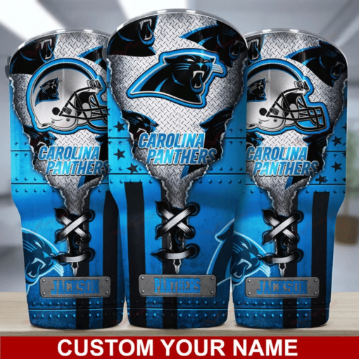 Carolina Panthers Personalized Tumbler BG409