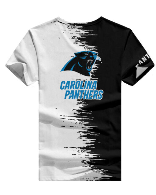 Carolina Panthers Summer V-neck Women T-shirt BG25