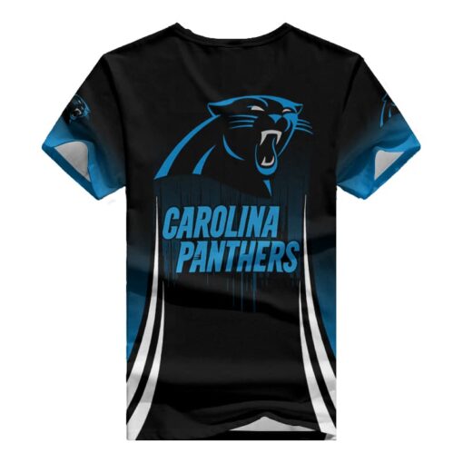 Carolina Panthers V-neck Women T-shirt BG865