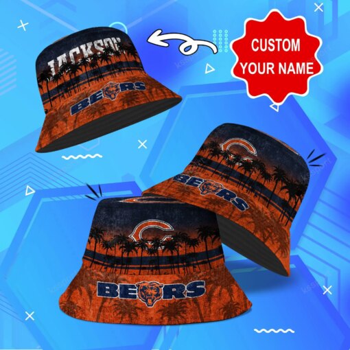 Chicago Bears Personalized Bucket Hat BG04