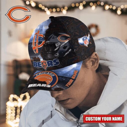 Chicago Bears Personalized Classic Cap BB469