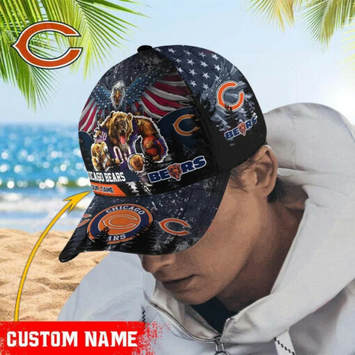 Chicago Bears Personalized Classic Cap BB527