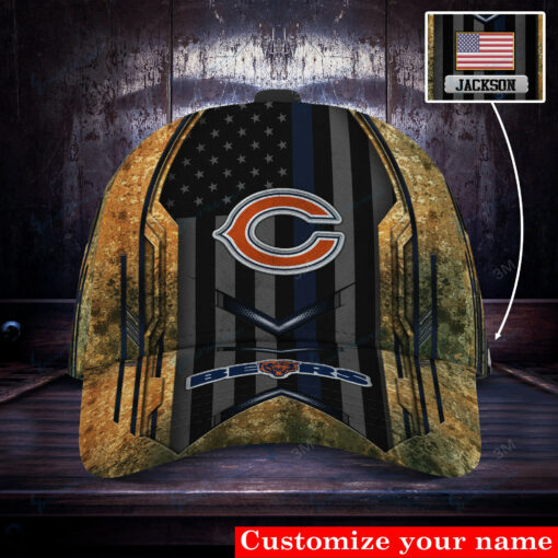 Chicago Bears Personalized Classic Cap BG518