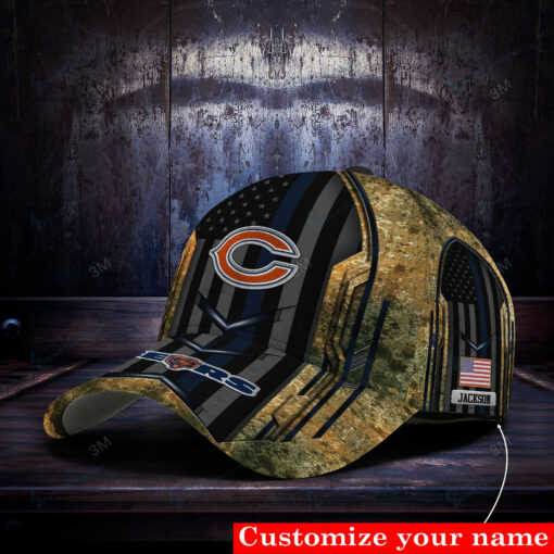 Chicago Bears Personalized Classic Cap BG518