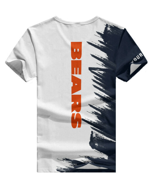 Chicago Bears Personalized Summer V-neck Women T-shirt BG347