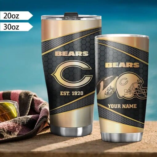 Chicago Bears Personalized Tumbler BG460