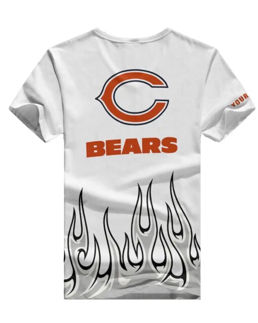 Chicago Bears Personalized V-neck Women T-shirt BG796