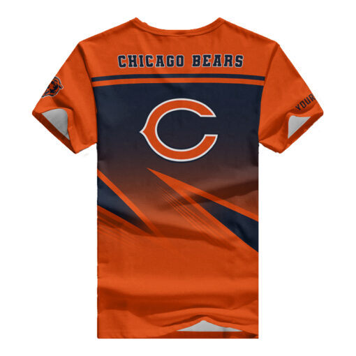 Chicago Bears Personalized V-neck Women T-shirt BG990