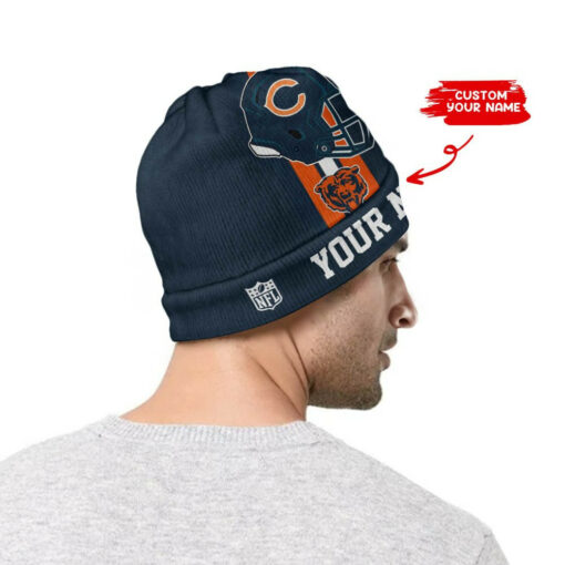 Chicago Bears Personalized Wool Beanie 147