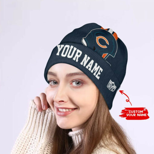 Chicago Bears Personalized Wool Beanie 147