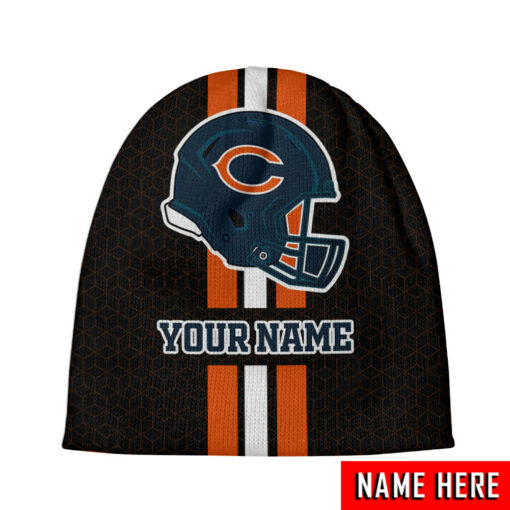 Chicago Bears Personalized Wool Beanie 191