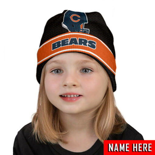 Chicago Bears Personalized Wool Beanie 191