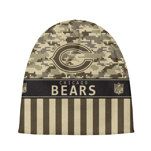 Chicago Bears Personalized Wool Beanie BGWBH209