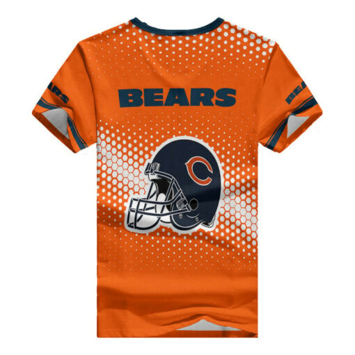 Chicago Bears Summer V-neck Women T-shirt 118