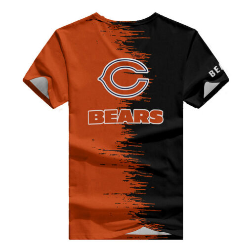 Chicago Bears Summer V-neck Women T-shirt BG02