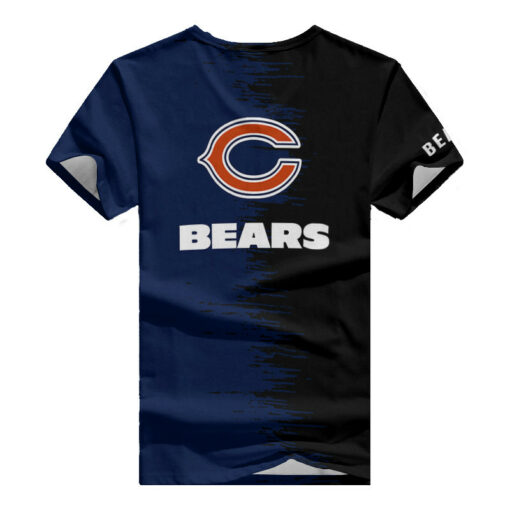 Chicago Bears Summer V-neck Women T-shirt BG02