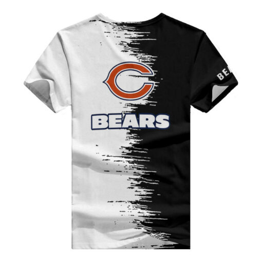 Chicago Bears Summer V-neck Women T-shirt BG02