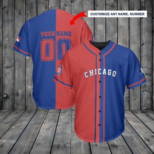 Chicago Cubs Personalized Baseball Jersey Shirt 115