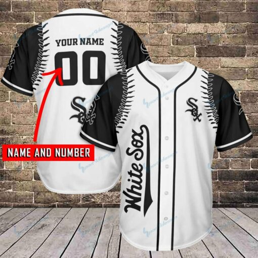 Chicago White Sox Personalized Baseball Jersey BG282