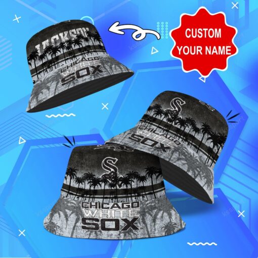 Chicago White Sox Personalized Bucket Hat BG31