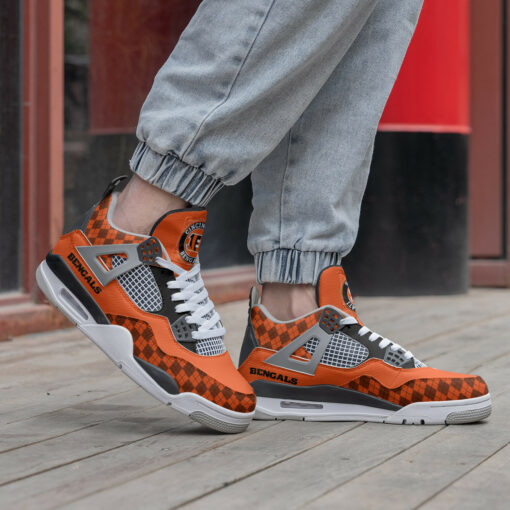 Cincinnati Bengals AJ4 Sneaker BG179