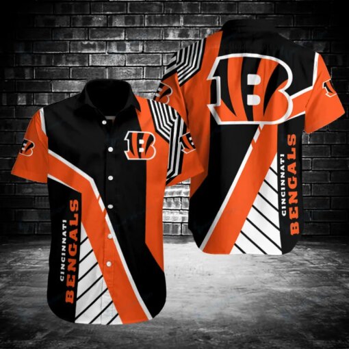 Cincinnati Bengals Button Shirt BB064