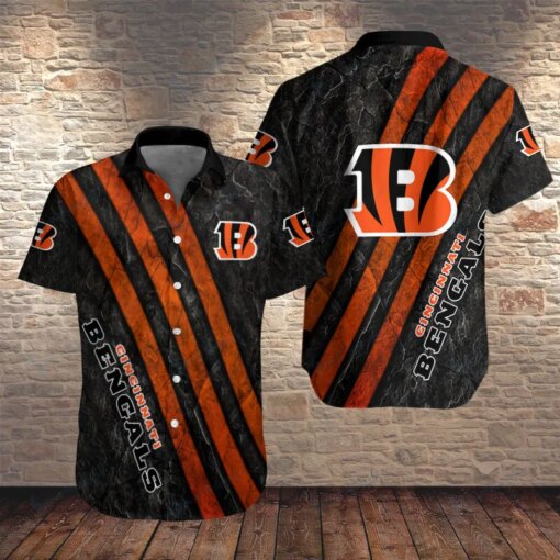 Cincinnati Bengals Button Shirt BB132