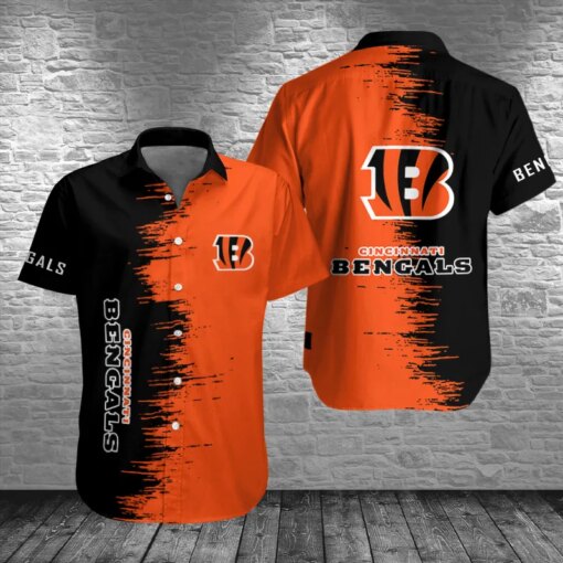 Cincinnati Bengals Button Shirt BB613