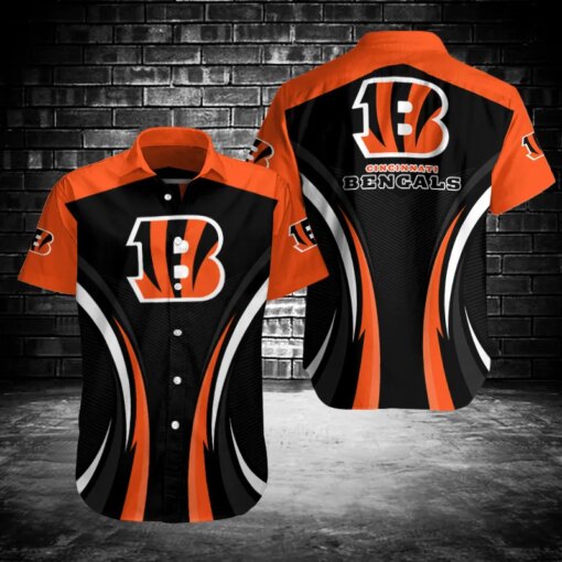 Cincinnati Bengals Button Shirt BG939