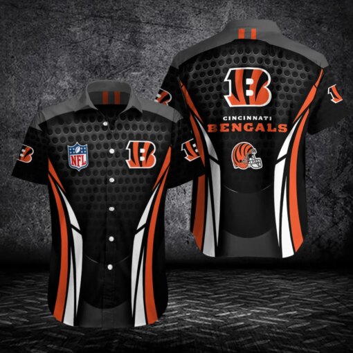 Cincinnati Bengals Button Shirts BG209