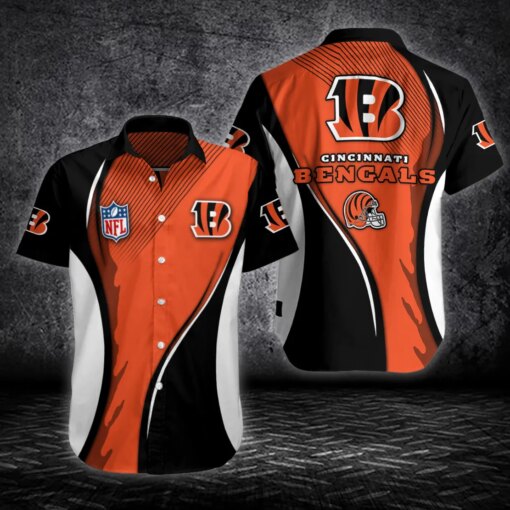 Cincinnati Bengals Button Shirts BG282