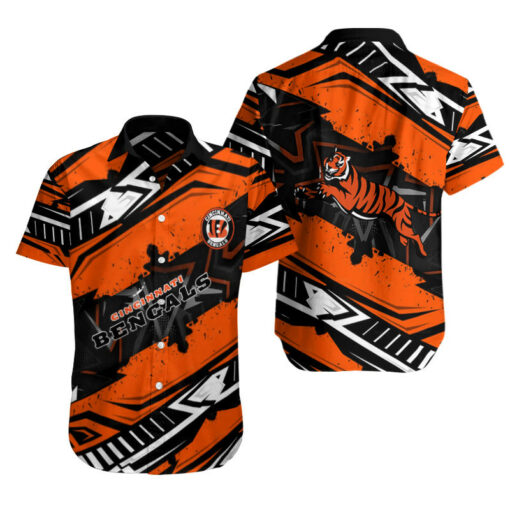 Cincinnati Bengals Button Shirts BG546