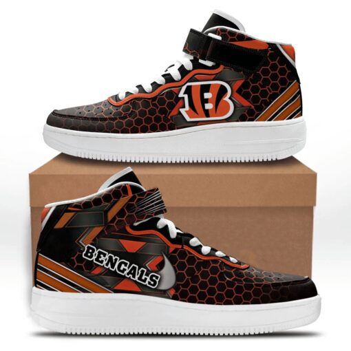 Cincinnati Bengals High AF1 Sneakers BG25