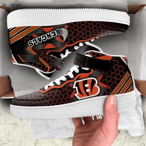 Cincinnati Bengals High AF1 Sneakers BG25