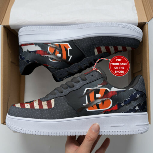 Cincinnati Bengals Personalized AF1 Shoes BG166