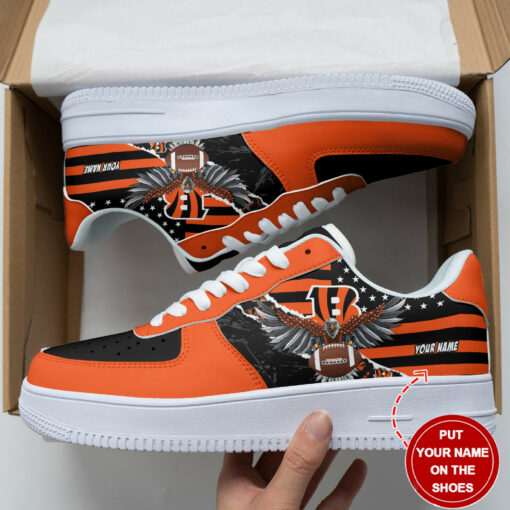 Cincinnati Bengals Personalized AF1 Shoes BG178