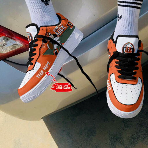 Cincinnati Bengals Personalized AF1 Shoes BG250