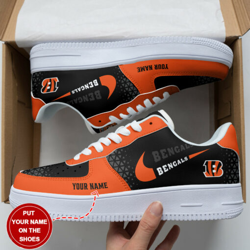 Cincinnati Bengals Personalized AF1 Shoes BG292