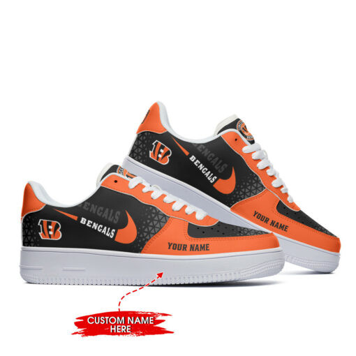 Cincinnati Bengals Personalized AF1 Shoes BG292