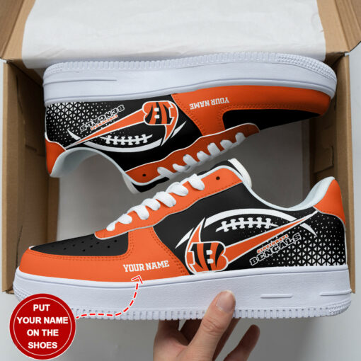 Cincinnati Bengals Personalized AF1 Shoes BG306