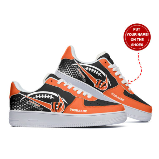 Cincinnati Bengals Personalized AF1 Shoes BG306