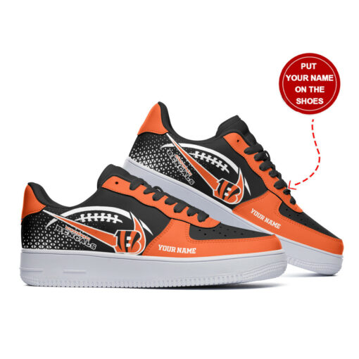 Cincinnati Bengals Personalized AF1 Shoes BG306